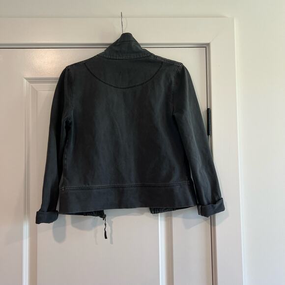 Marrakech Women's Full Zip Cotton Jacket Grey Size Small - Picture 5 of 8